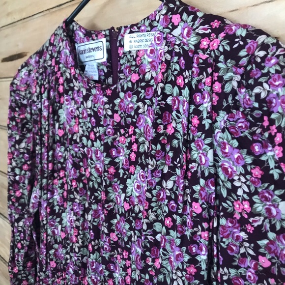 Vintage floral dress. Size small. - Picture 6 of 6